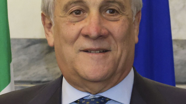 File:Antonio Tajani in Rome on 19 December 2023 - (cropped).jpg ... &copy; Creative Commons