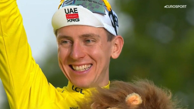 Tadej Pogacar - &copy; Screenshot Eurosport