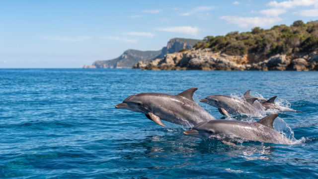 Tra onde e fondali blu, i delfini attraversano il Mediterraneo regalando incontri sorprendenti e preziosi indizi sulla salute del nostro mare.