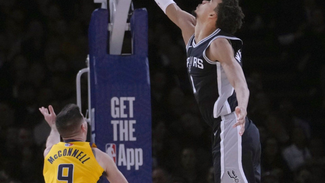 Victor Wembanyama scores 30, and Spurs roll past Pacers in Paris ... &copy; Creative Commons