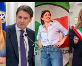 Giorgia Meloni, Giuseppe Conte, Elly Schlein e Silvia Salis (&copy; Facebook)