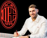 Santiago Gimenez, attaccante del Milan. Foto &copy; Milan
