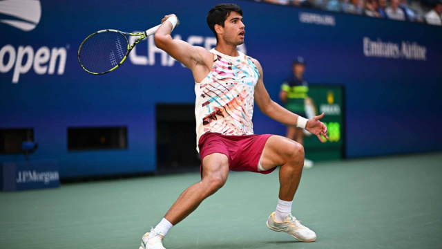 Carlos Alcaraz Matches Andre Agassi Record, Seals US Open QF Spot ... &copy; Creative Commons