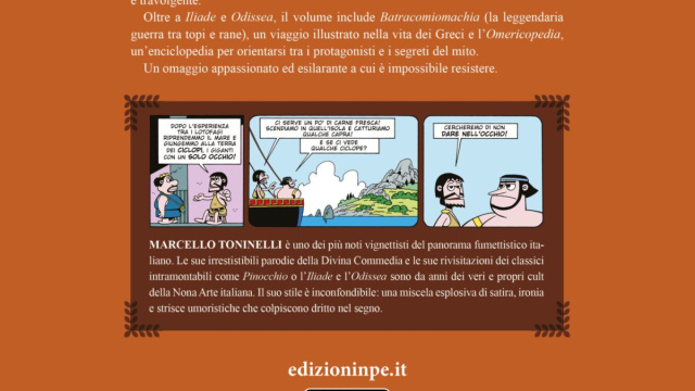 Omero &ndash; L'Iliade e l'Odissea a fumetti - Edizioni NPE &copy; Creative Commons