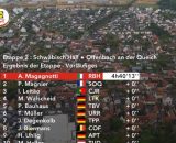 La classifica della seconda tappa del Giro di Germania - &copy; Screenshot Eurosport