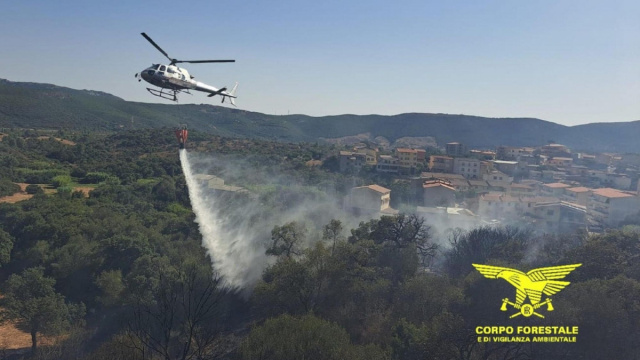 18 roghi in Sardegna, mezzi aerei in azione in sei localit&agrave; &copy; Creative Commons