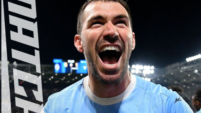 Alessio Romagnoli, difensore della Lazio. Foto &copy; Lazio