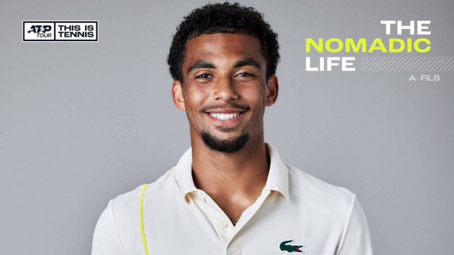 Arthur Fils Nomadic Life 2024  Next Gen ATP Finals  Tennis &copy; Creative Commons