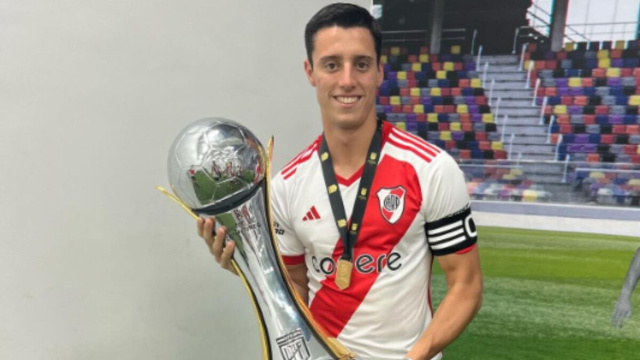 Santiago Beltran, portiere del River Plate. Foto &copy; River Plate