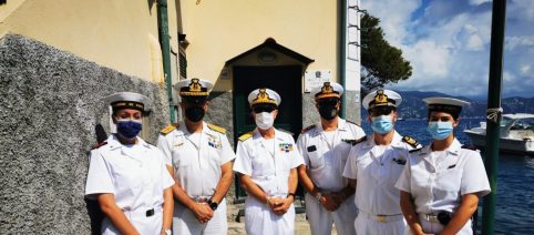 Miriana Ligorio al comando della Guardia costiera di Santa Margherita Ligure