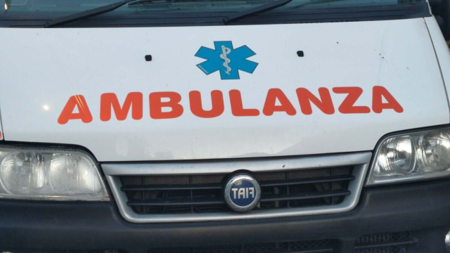 Ambulanza durante il servizio &copy; Francesco Trabassi