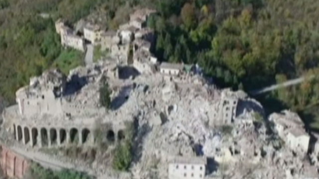 Arquata del Tronto: un'armatura di cavi contro il terremoto &copy; Creative Commons