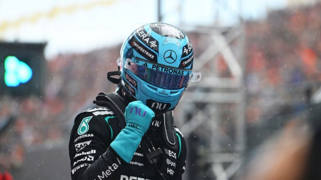 F1 Sprint Race: vince Russell, seguono Leclerc e Norris