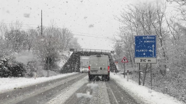 Neve a bassa quota in Valtellina: trenta interventi dei Vigili del ... &copy; Creative Commons
