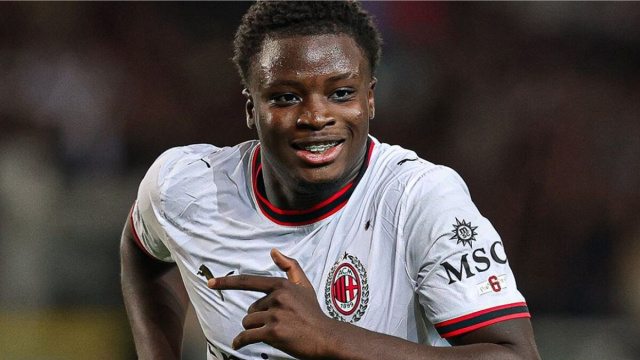 Alphadjo Cisse, esterno del Milan. Foto &copy; Milan
