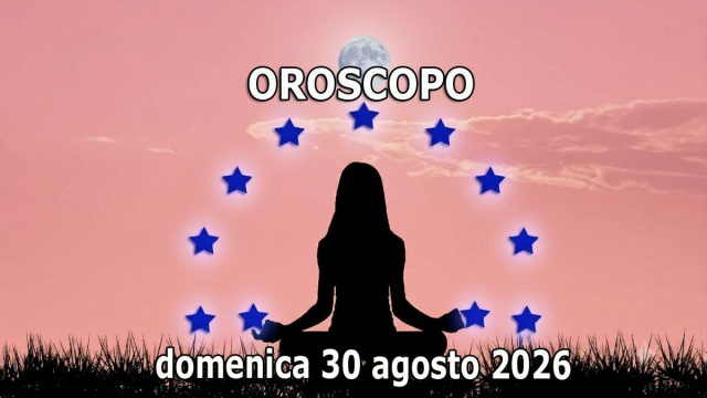 Locandina per l'oroscopo di domenica 30 agosto 2026 - &copy; Roberta Carsoli.