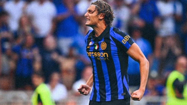 Pio Esposito, attaccante dell'Inter. Foto &copy; Inter