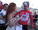 Tadej Pogacar con l'influencer Erola Jons - &copy; Youtube La Vuelta