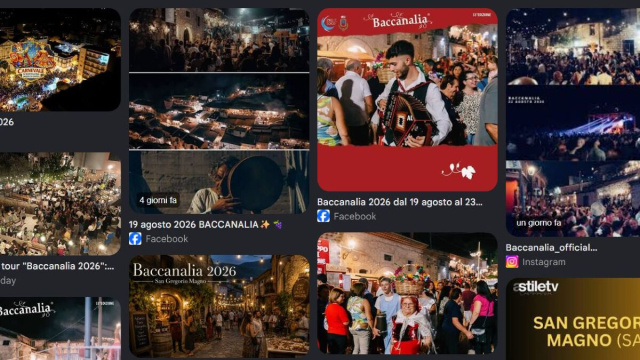 Baccanalia 2026 , grande successo