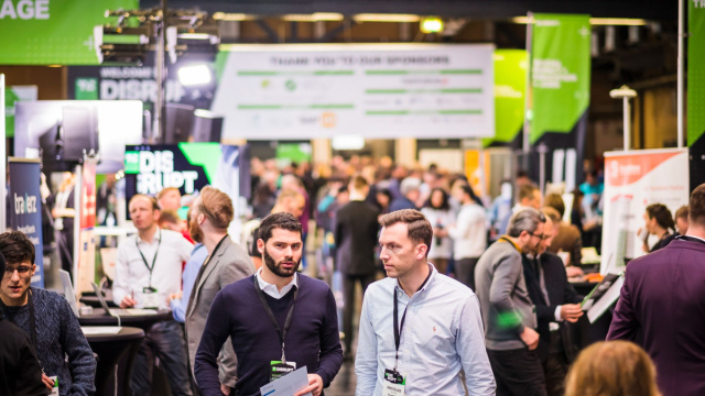Build a pipeline and close deals with an exhibit table at Disrupt ... &copy; Creative Commons