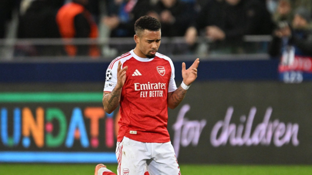 Gabriel Jesus, attaccante dell'Arsenal. Foto &copy; Arsenal