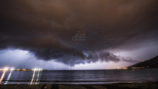 Supercella Hp Sestri Levante &ndash; 25 luglio 2014 - Zena Storm Chaser &copy; Creative Commons