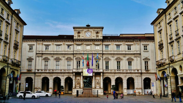 City Hall, Turin, Province of Turin, Region of Piedmont, Italy