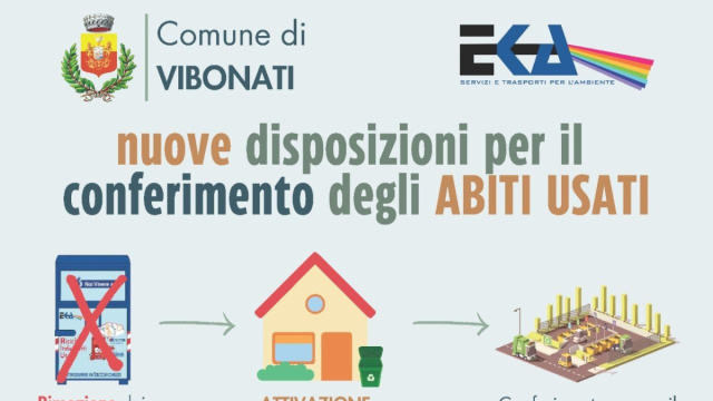 Riorganizzazione del Servizio di Raccolta degli Indumenti Usati ... &copy; Creative Commons