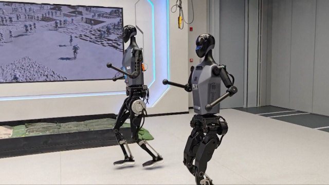 Tiangong Ultra: Chinese humanoid robot trains for half marathon - CGTN &copy; Creative Commons