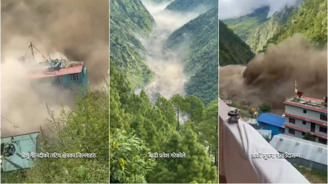 Frana tra Nepal e Tibet, villaggi travolti dall'alluvione: morti e ... &copy; Creative Commons