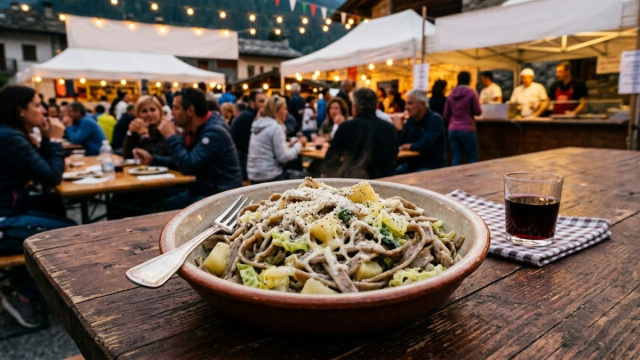 Un viaggio nei sapori delle montagne lombarde, tra ricette della tradizione, profumi del bosco e convivialit&agrave;.