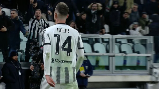 Arkadiusz Milik attaccante della Juventus (&copy;Juventus YouTube))