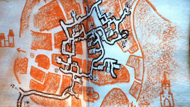 KCD2] Mappa del sottosuolo di Kuttenberg. Mi sono stancato di ... &copy; Creative Commons
