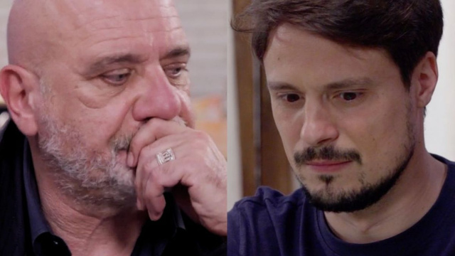 Luca De Santis e Gianluca Palladini - screenshot &copy; Un posto al sole.