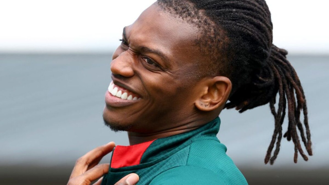 Rafael Leao, attaccante del Milan. Foto &copy; Milan