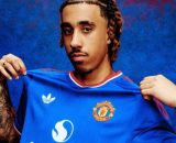 Leny Yoro, difensore del Manchester United. Foto &copy; Manchester United