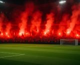 Tifosi allo stadio @ Immagine I.A.