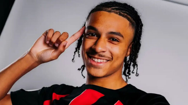 Jean-Matt&eacute;o Bahoya, attaccante dell'Eintracht Francoforte. Foto &copy; Eintracht Francoforte