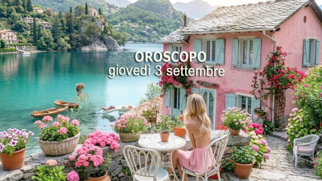 Locandina per l'oroscopo di gioved&igrave; 3 settembre 2026 - &copy; Gemini IA.
