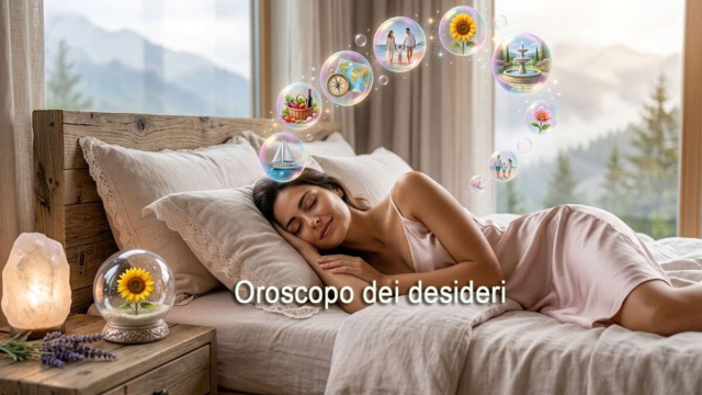 Locandina per l'oroscopo dei desideri - &copy; Gemini AI.