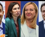Roberto Vannacci, Elly Schlein, Gorgia Meloni e Giuseppe Conte (Facebook)