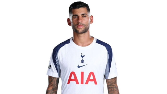Cristian Romero, difensore del Tottenham. Foto &copy; Tottenham