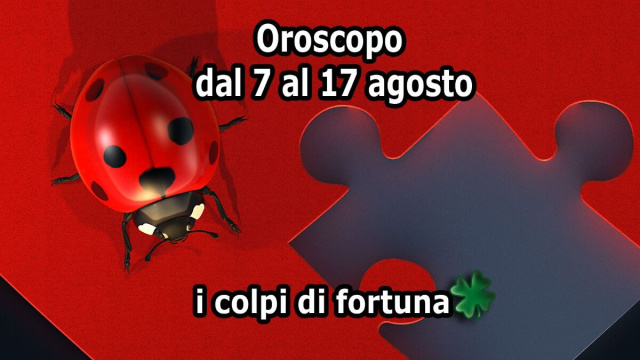 Locandina per l'oroscopo dei colpi di fortuna - &copy; Pixabay IA.