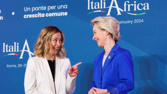 Migranti e auto, faccia a faccia Meloni-von der Leyen  European ... &copy; Creative Commons