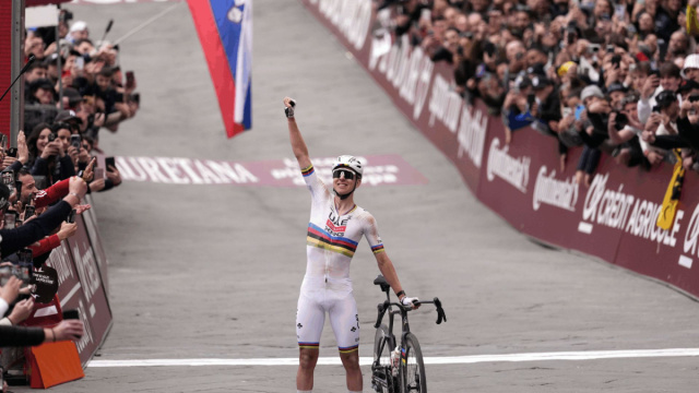 TADEJ POGACAR VINCE LA STRADE BIANCHE - Lega Ciclismo ... &copy; Creative Commons