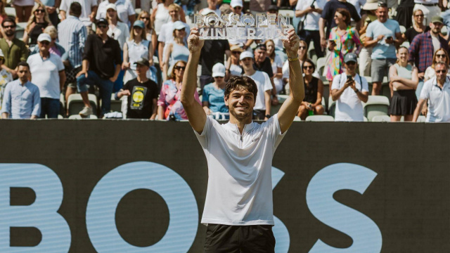 Taylor Fritz wins the BOSS Open supported by Porsche - Porsche ... &copy; Creative Commons