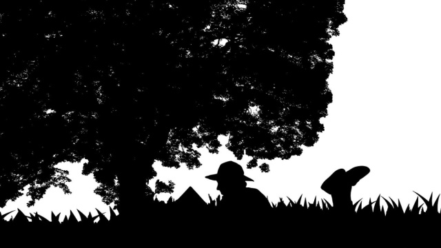 Uomo sotto un albero &copy; Immagine di Pixabay