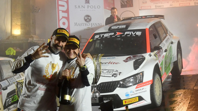 CAMPIONATO ITALIANO RALLY TERRA - Mauro Trentin e Alice De Marco ... &copy; Creative Commons
