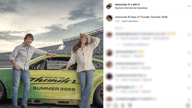 News, Days of Thunder torna nel 2028: Tom Cruise sar&agrave; ancora Cole ... &copy; Creative Commons