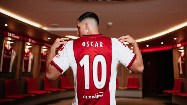Oscar Gloukh, trequartista dell'Ajax. Foto &copy; Ajax
